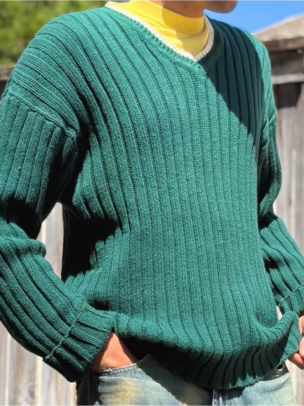 Vintage J. Riggings Men’s Sweater Size Large